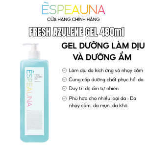 Gel Dưỡng Làm Dịu Và Dưỡng Ẩm ESPEAUNA FRESH AZULENE GEL 480ml