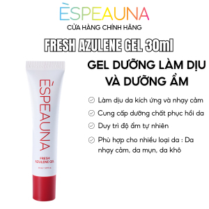 Gel Dưỡng Làm Dịu Và Dưỡng Ẩm ESPEAUNA FRESH AZULENE GEL 30ml