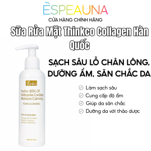 Sữa Rửa Mặt Thinkco Collagen Dưỡng Ẩm Sạch Sâu - Căng Mịn, Săn Chắc Da Hàn Quốc 🇰🇷