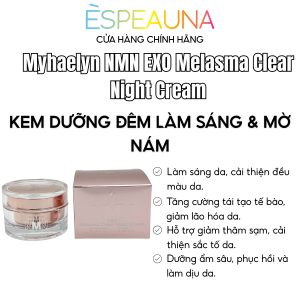 Kem Đêm Mờ Nám Myhaelyn NMN EXO - Tranexamic Acid & Arbutin Mờ Nám, Trẻ Hóa Da 🌙
