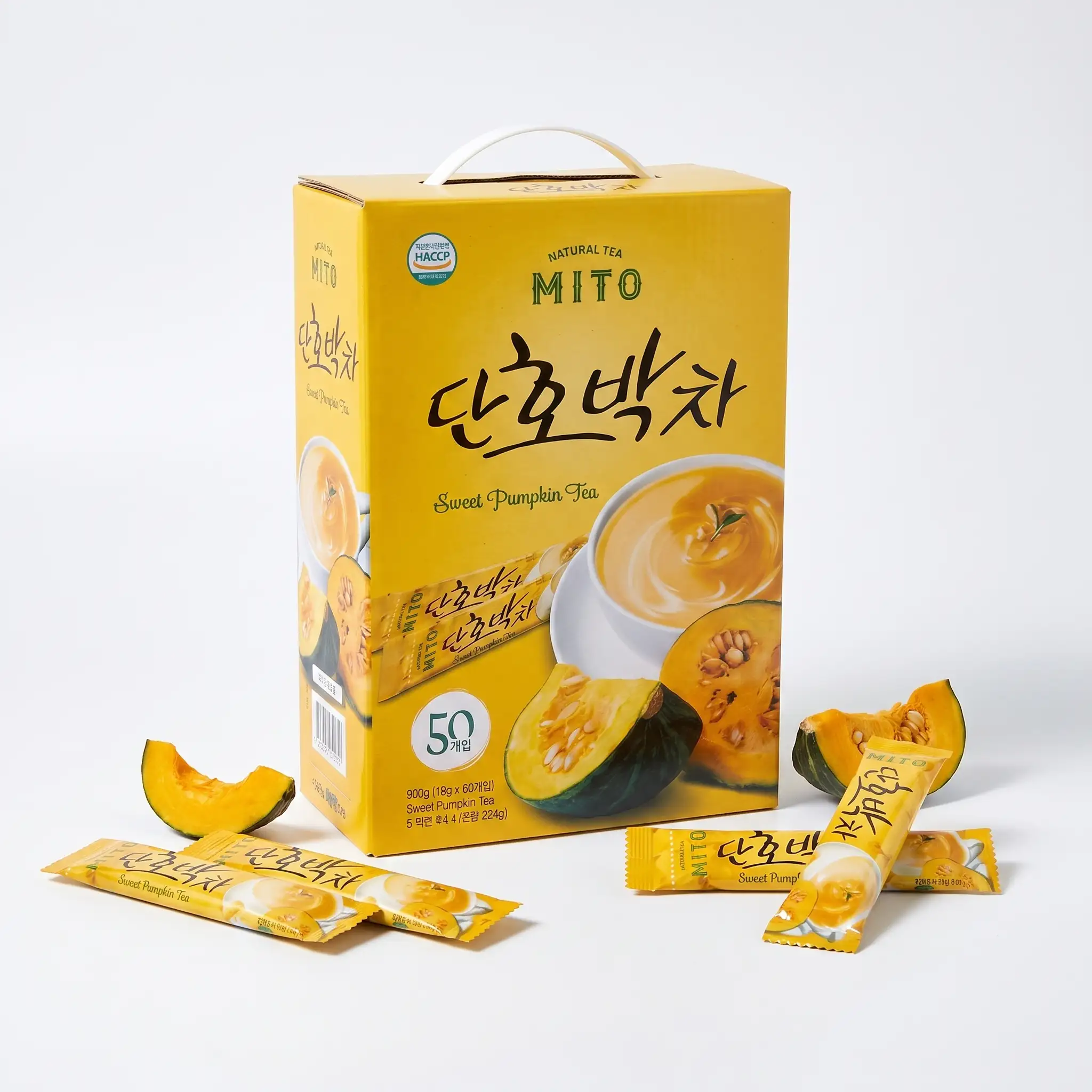 Trà Bí Ngô MITO Hàn Quốc (Hộp 50 Gói) – Bí Quyết Giảm Phù Nề, Giữ Dáng Từ Tự Nhiên